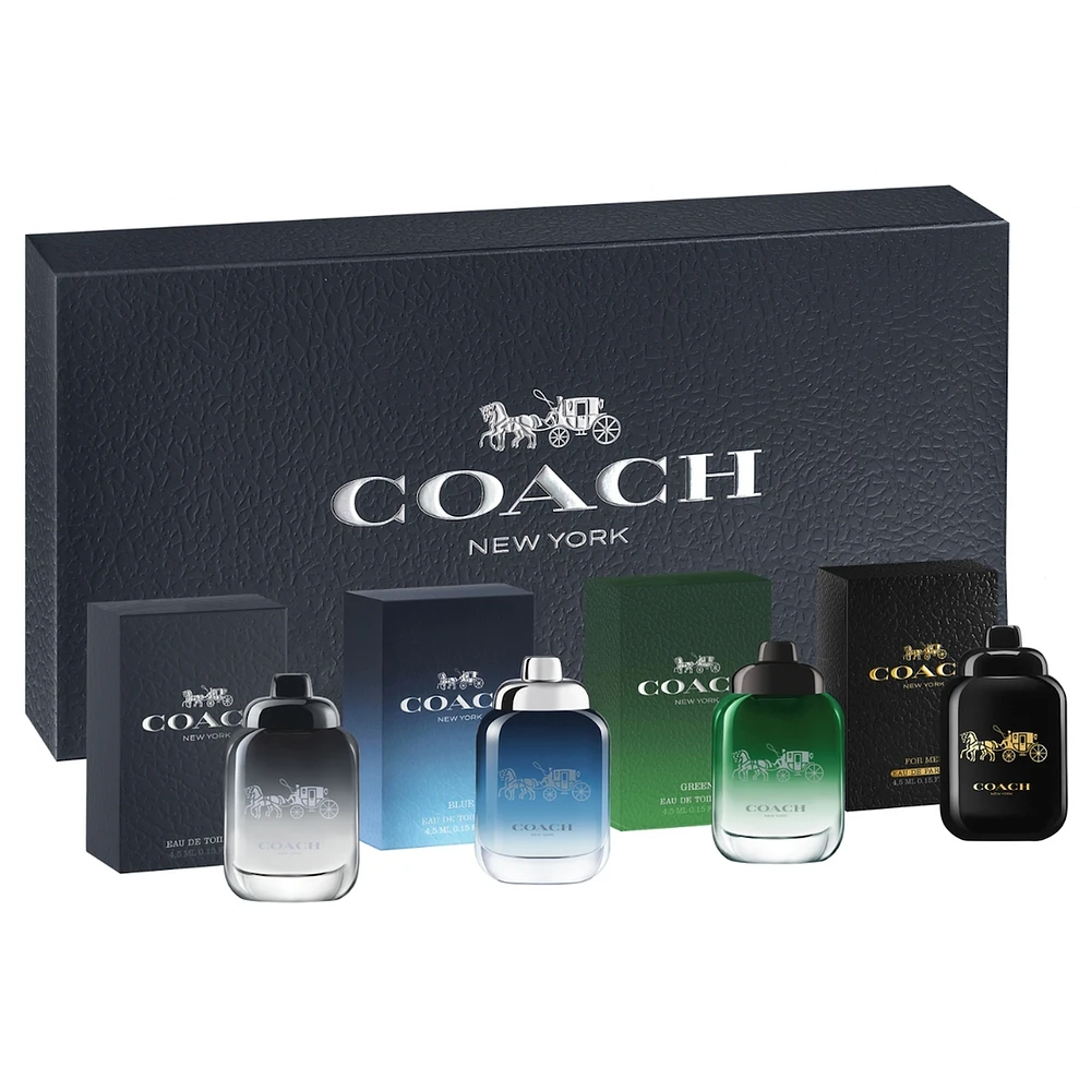Coach Mens Miniature Set