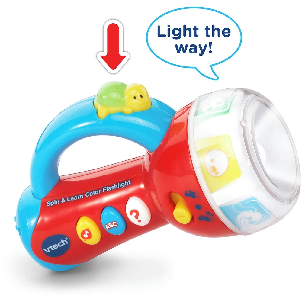 Spin and Learn Color Flashlight - English Version