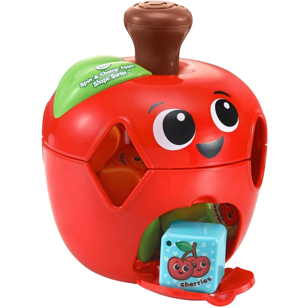 Spin & Change Apple Shape Sorter - English Version