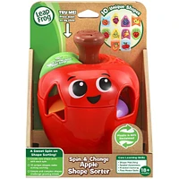Spin & Change Apple Shape Sorter - English Version