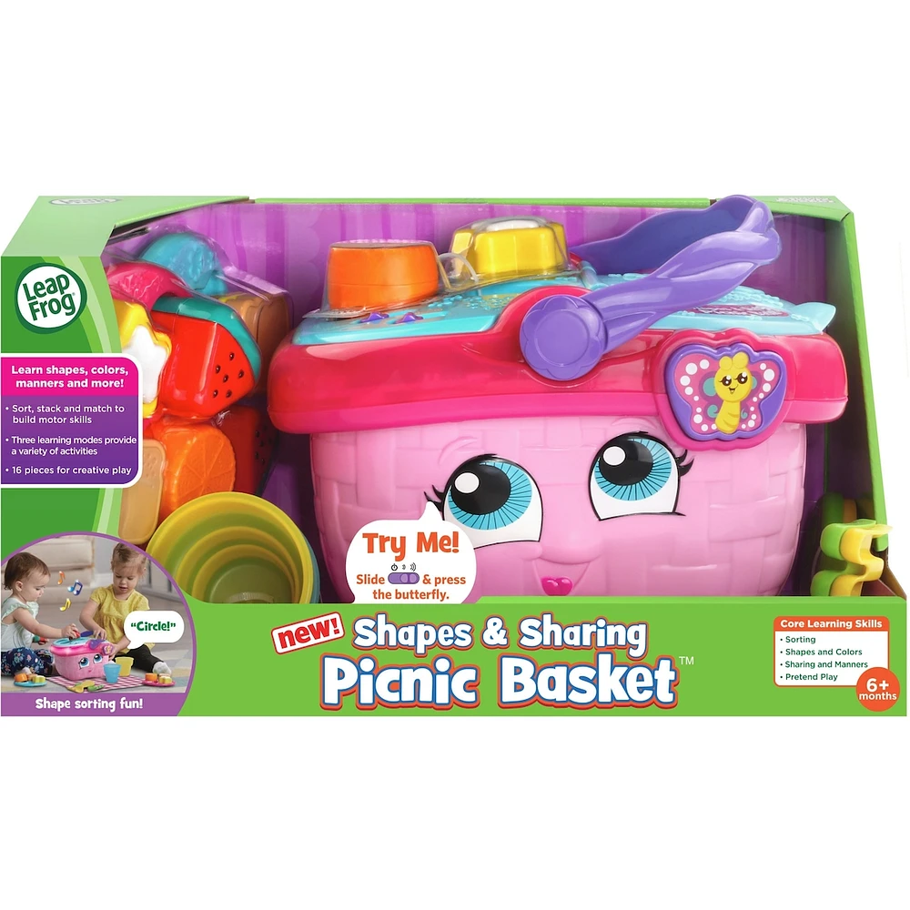 Shapes & Sharing Picnic Basket™ English Version