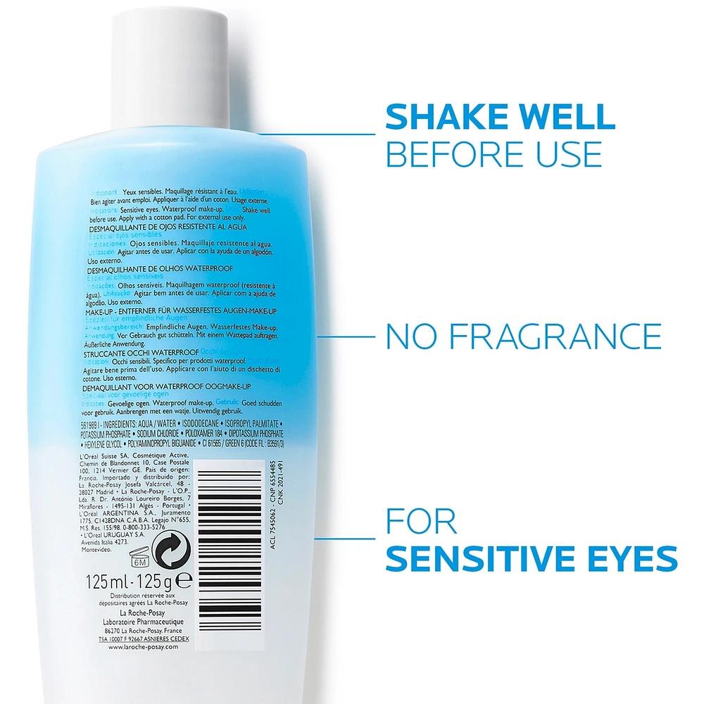 Respectissime Waterproof Sensitive Eye Makeup Remover Fragrance-Free