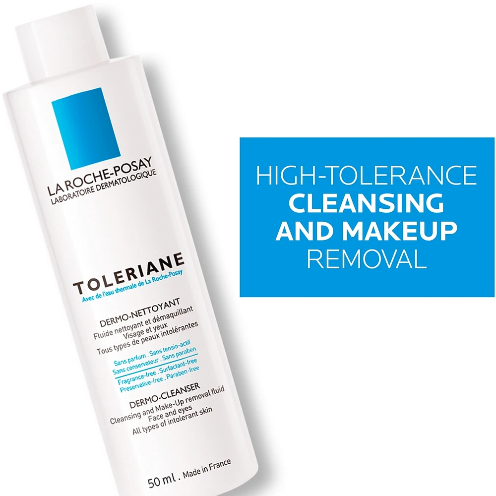 Toleriane Dermo-Cleanser Gentle No-Rinse Facial Cleanser And Makeup Remover