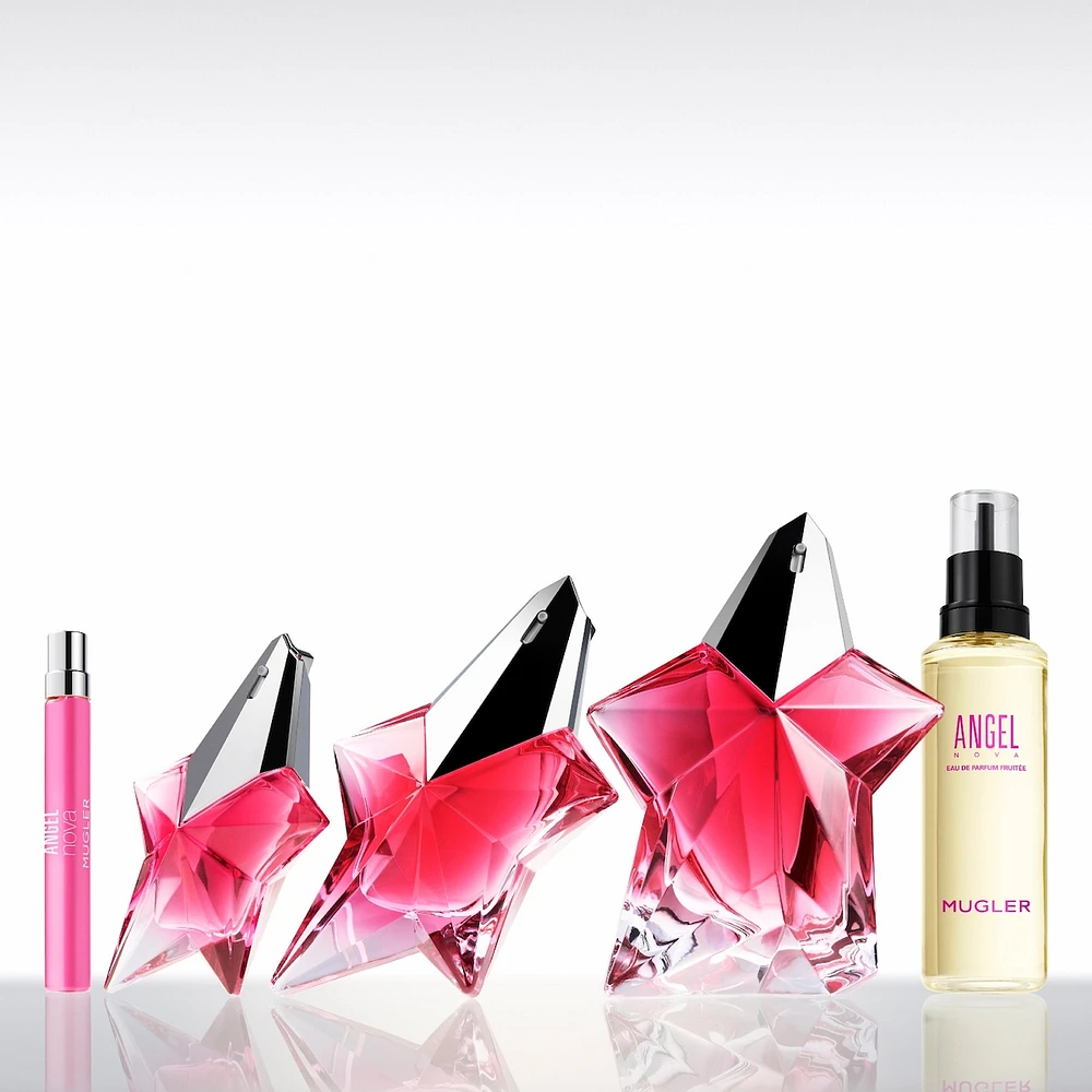 Angel Nova Eau de Parfum, Parfum Rechargeable Fruité Floral pour Femme