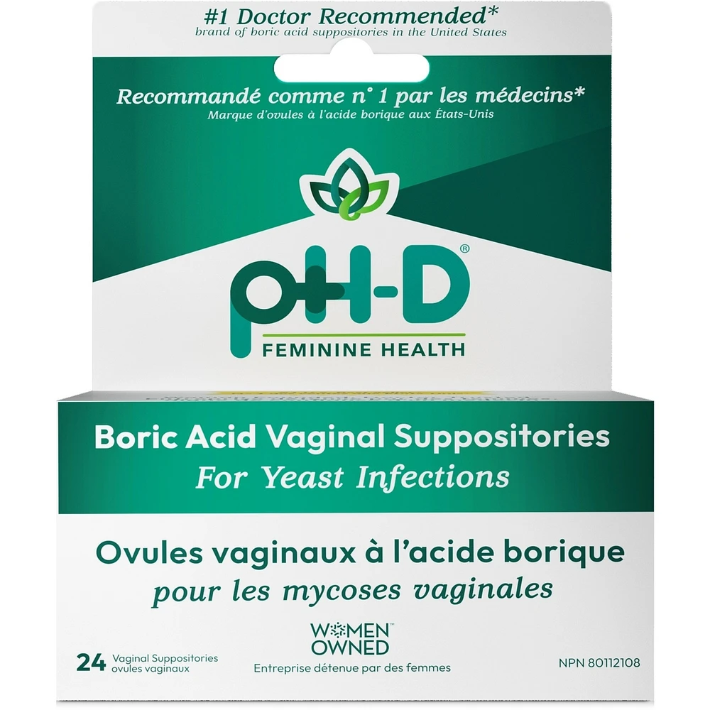 Boric Acid Vaginal Suppositories