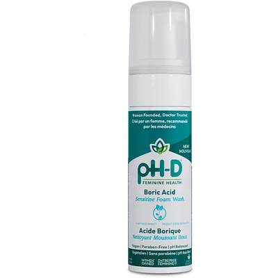 pH-D Boric Acid Foam Wash, Sensitive