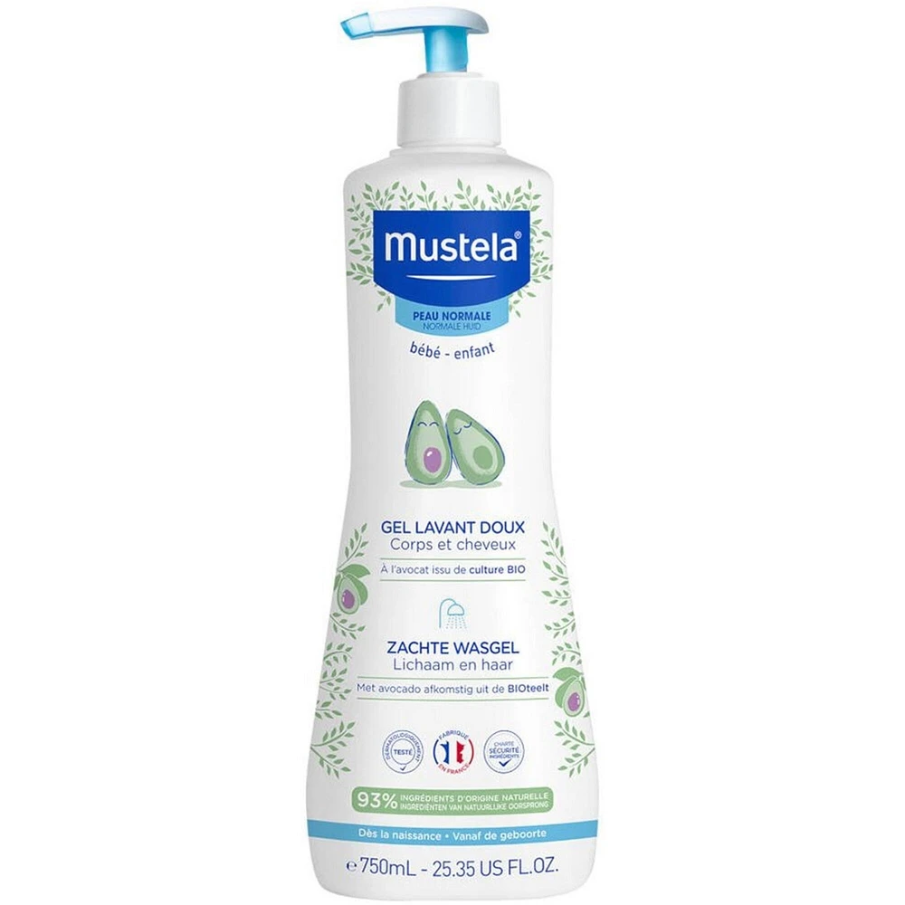 Gentle Baby Wash Gel with Organic Avocado
