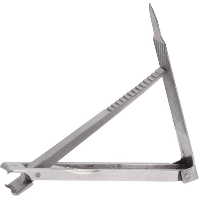 Extra-flat pedicure nail clipper