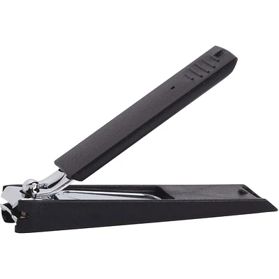 Black manicure nail clipper