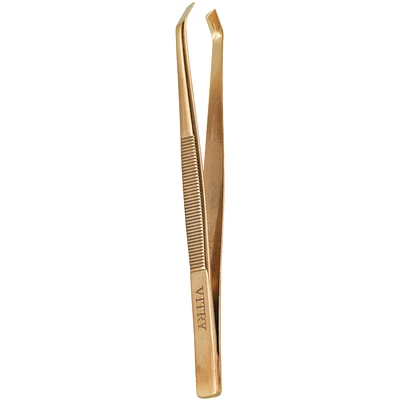 “Prestige” tweezers in gold stainless steel