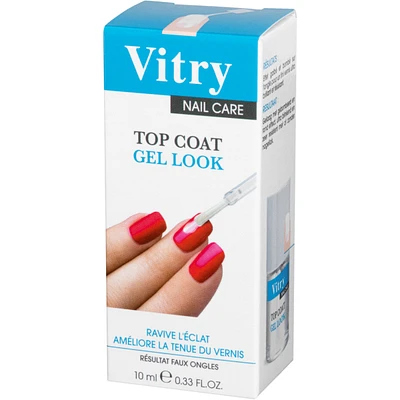 Top Coat Gel Look