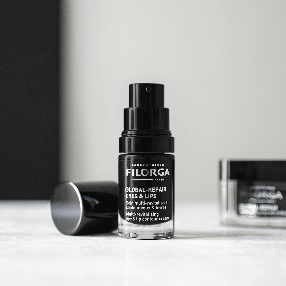 Global-Repair Eyes and Lips
