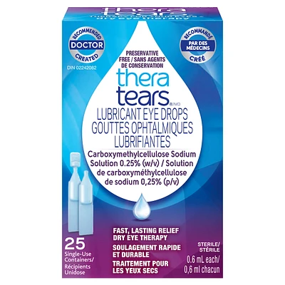 Lubricant Eye Drops Single use