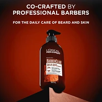 Face Wash 3-In-1 cleanser Face, Beard + Hair Wash For Men with Beard Barberclub