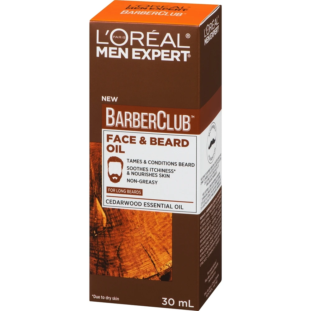 Face & Beard Oil for Men with Beard Barberclub