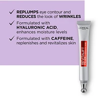 Revitalift Volume Filler Anti-Aging Replumping Eye Care with Hyaluronic Acid + Caffeine