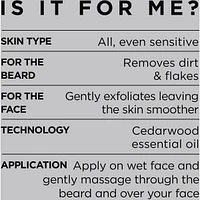 Beard and Face Wash Scrub Barberclub