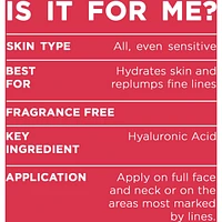Revitalift Filler Eye Cream for Face Moisturizer with Hyaluronic Acid, Fragrance Free, Alcohol Free