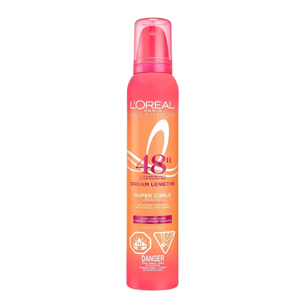 Hair Expertise Dream Lengths Super Curls Mousse 200ml