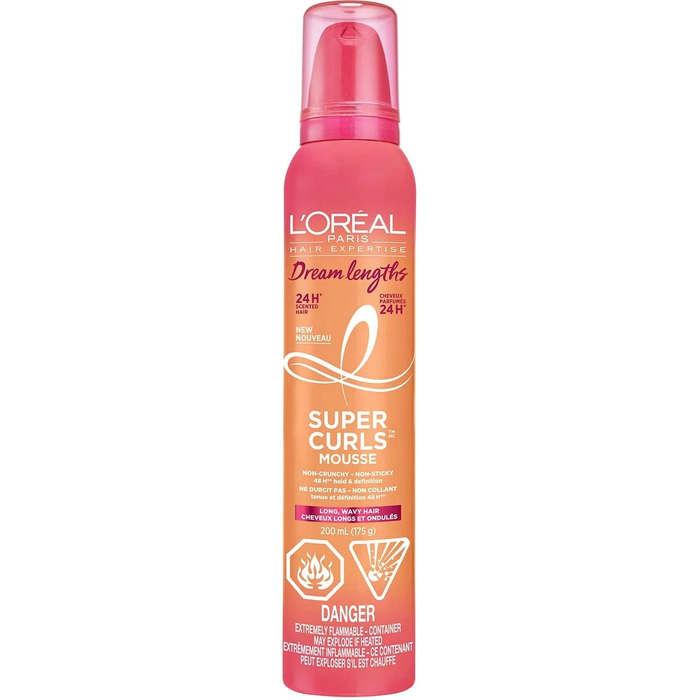 Hair Expertise Dream Lengths Super Curls Mousse 200ml