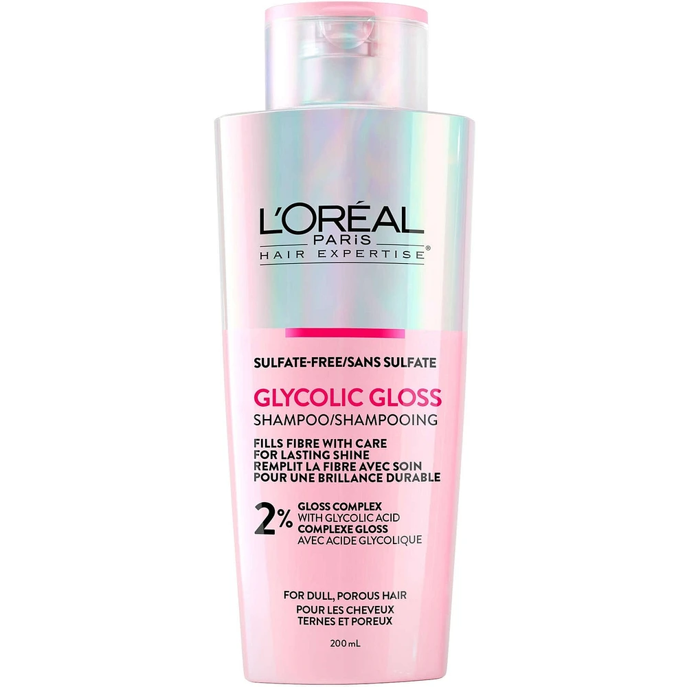 Shine Shampoo, Glycolic Gloss, Sulfate-free