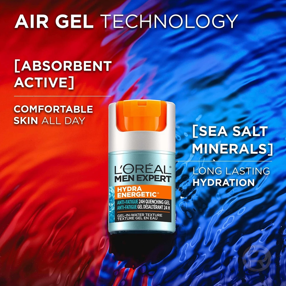 Men Expert Anti-Fatigue 24H Moisturising Gel