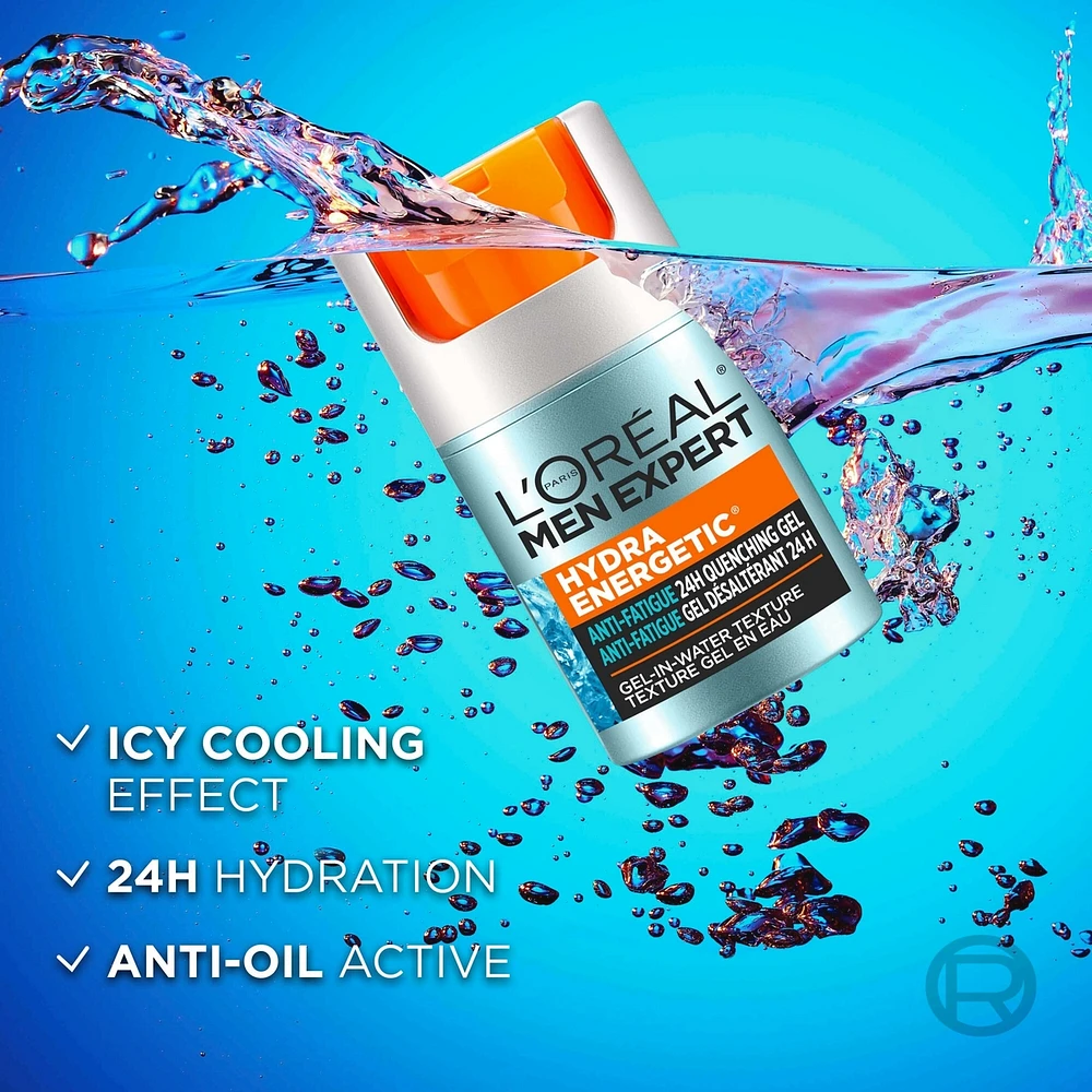 Men Expert Anti-Fatigue 24H Moisturising Gel