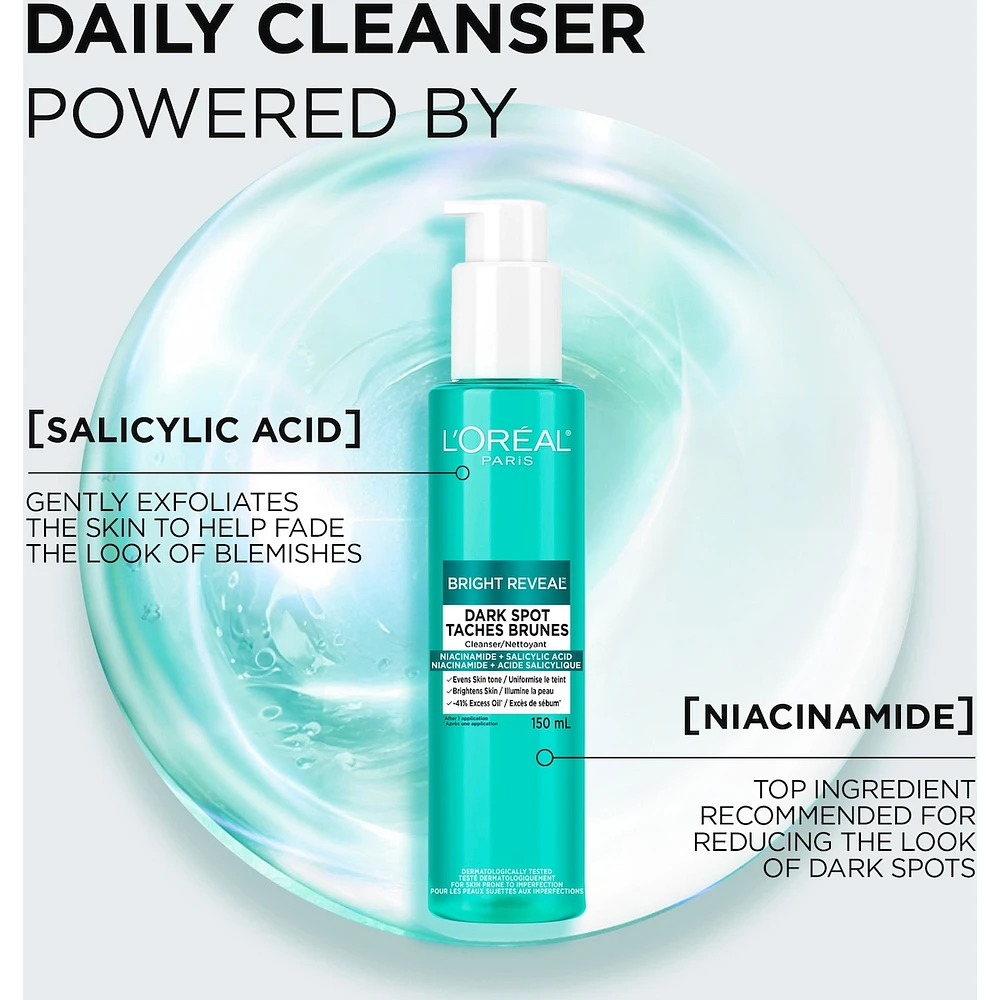 Dark Spot Face Cleanser with Niacinamide