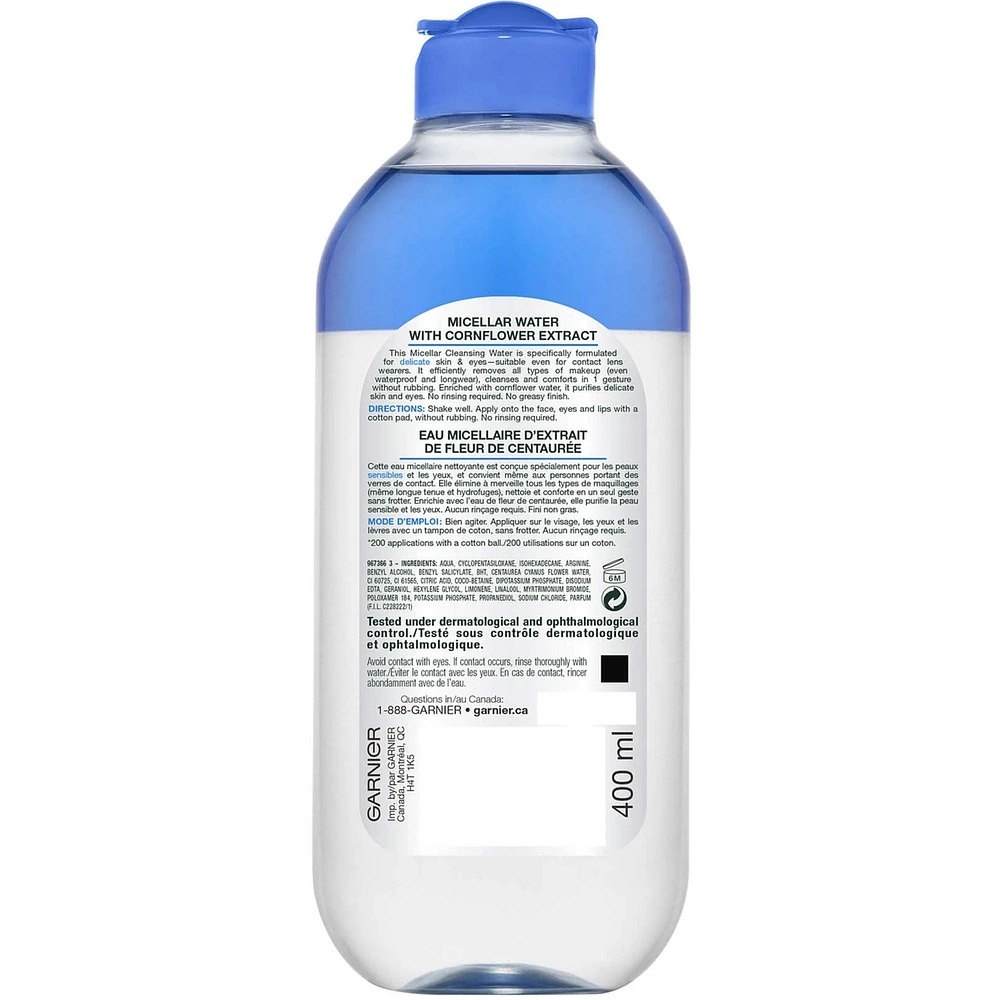 Skinactive Micellar Water Delicate Skin & Eyes