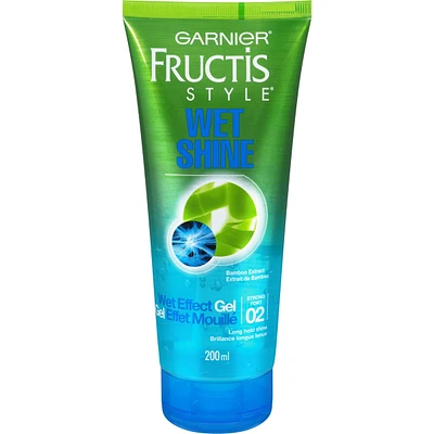 Garnier Fructis Style Wet Shine Gel, 200 mL