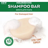 Garnier Whole Blends Honey Treasures Repairing  Shampoo Bar for Damaged Hair, Zero Plastic Packaging, Preservative Free, Silicone Free, Soap & Dye Free, with Honey and Beeswax, 60G