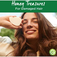Garnier Whole Blends Honey Treasures Repairing  Shampoo Bar for Damaged Hair, Zero Plastic Packaging, Preservative Free, Silicone Free, Soap & Dye Free, with Honey and Beeswax, 60G