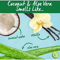 Garnier Whole Blends Coconut & Aloe Vera Hydrating Shampoo Bar for Normal Hair, Zero Plastic Packaging, Sulfate Free, Preservative Free, Silicone Free, Soap & Dye Free, with Coconut oil and Organic Aloe Vera, 60G