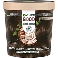 GOOD, Permanent Hair Dye, 100% Grey Coverage, No Ammonia