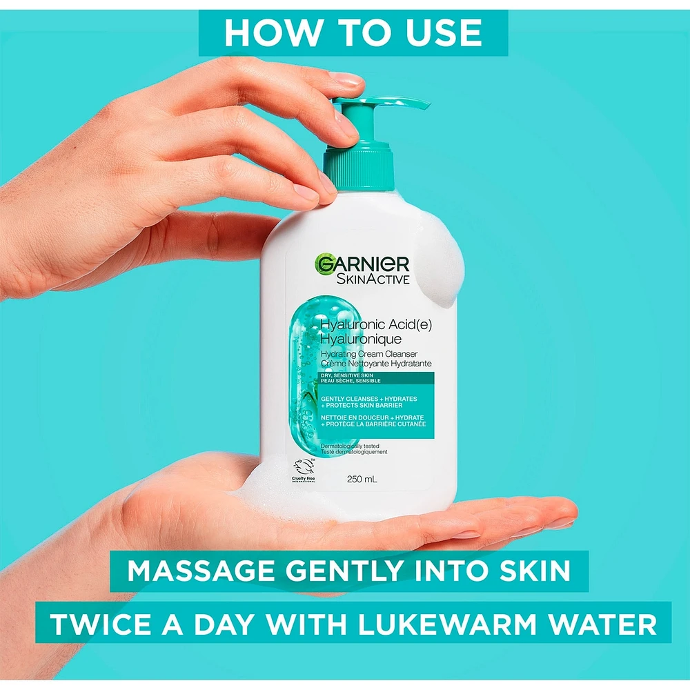 Hydrating Cream Cleanser with Hyaluronic Acid
