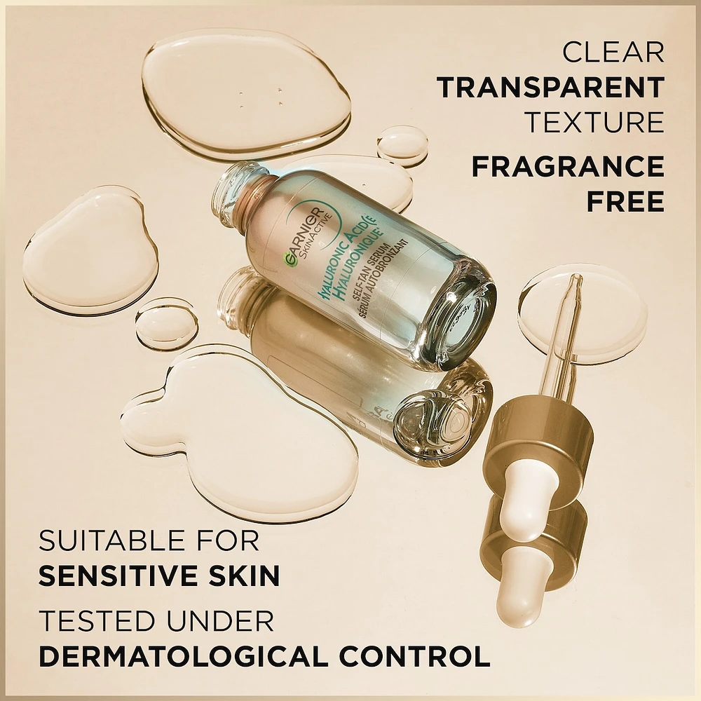 Garnier Self-tan Serum, suitable for Sensitive Skin