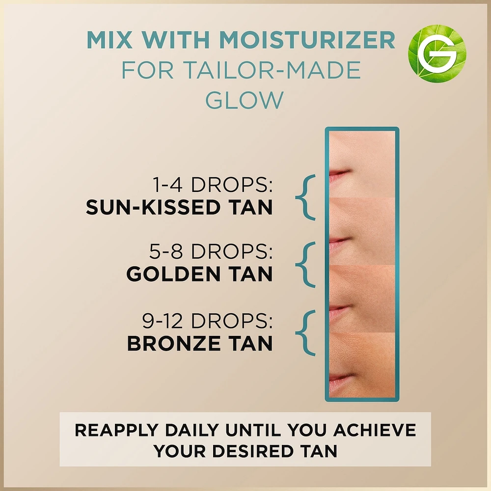 Garnier Self-tan Serum, suitable for Sensitive Skin