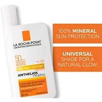 Anthelios Mineral Tinted Ultra-Fluid Face Sunscreen Lotion SPF50 For Sensitive Skin