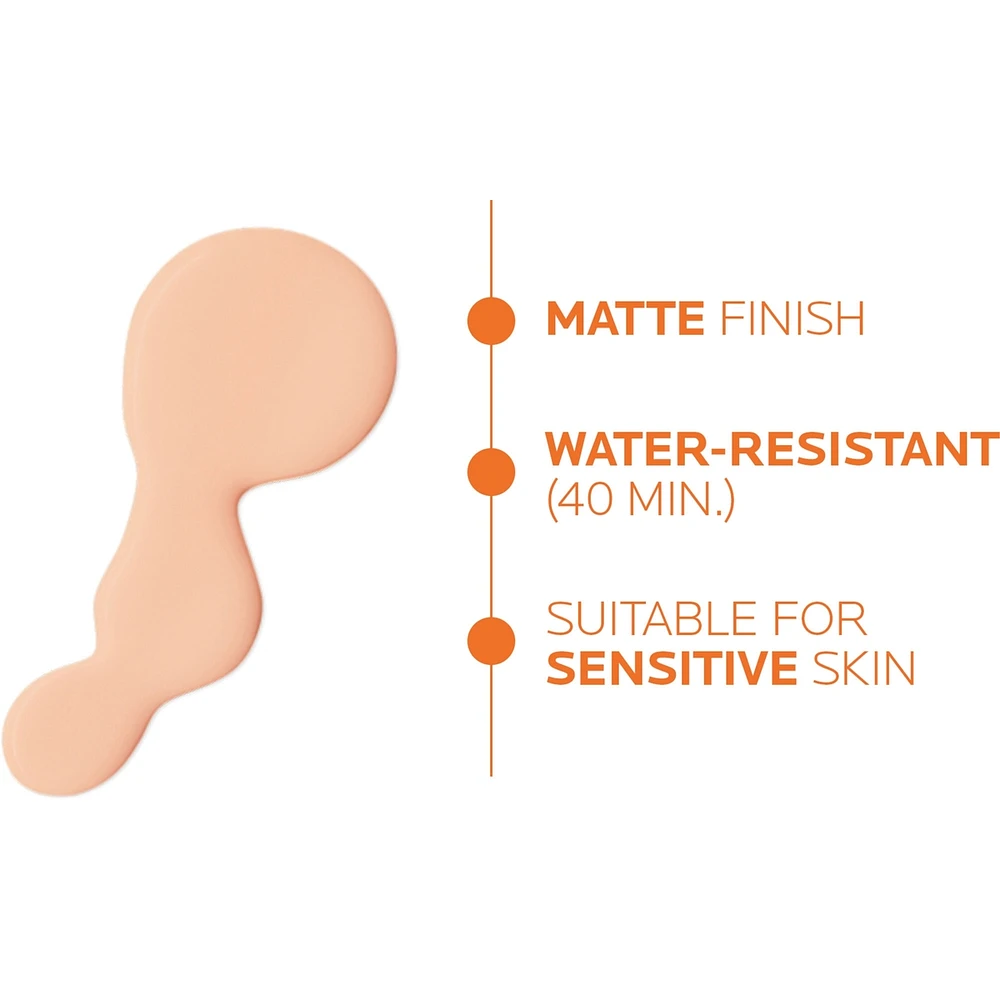 Anthelios Mineral Tinted Ultra-Fluid Face Sunscreen Lotion SPF50 For Sensitive Skin