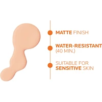 Anthelios Mineral Tinted Ultra-Fluid Face Sunscreen Lotion SPF50 For Sensitive Skin