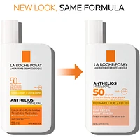 Anthelios Mineral Tinted Ultra-Fluid Face Sunscreen Lotion SPF50 For Sensitive Skin