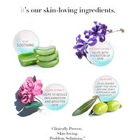 Anti-aging Cream with aloe leaf juice, Confidence in a Rosy Tone