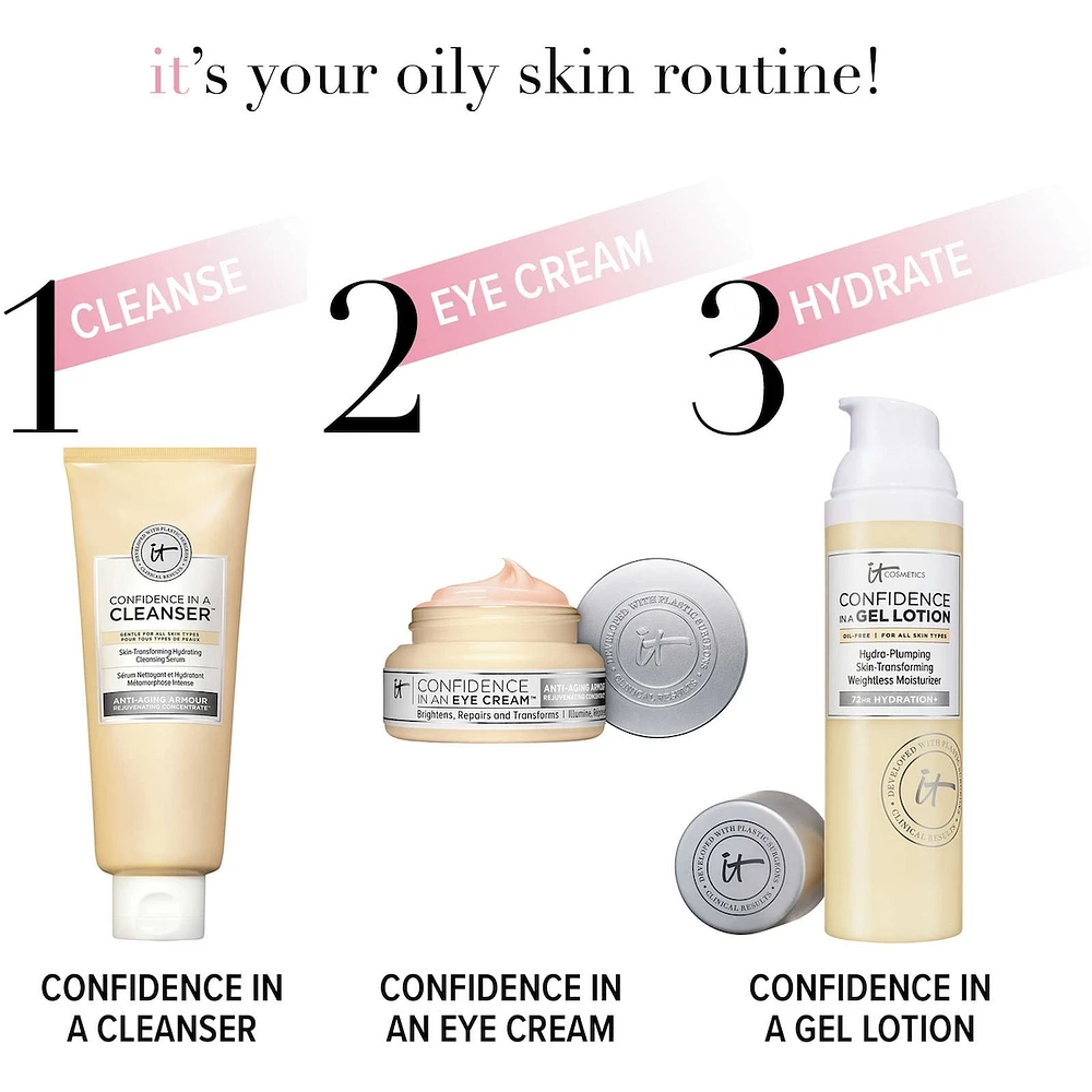 Moisturizing Gel 72-hours Hydration oil-free, Confidence in a Gel Lotion