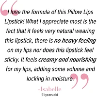 High Pigment Moisturizing Lipstick, Pillow Lips with collagen