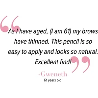 Universal Eyebrow Pencil, for all hair colors, budge-proof, Brow Power Full Micro