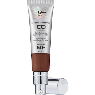 CC Cream Foundation with SPF 50+, Anti-Aging, Full Coverage, Your Skin But Better™