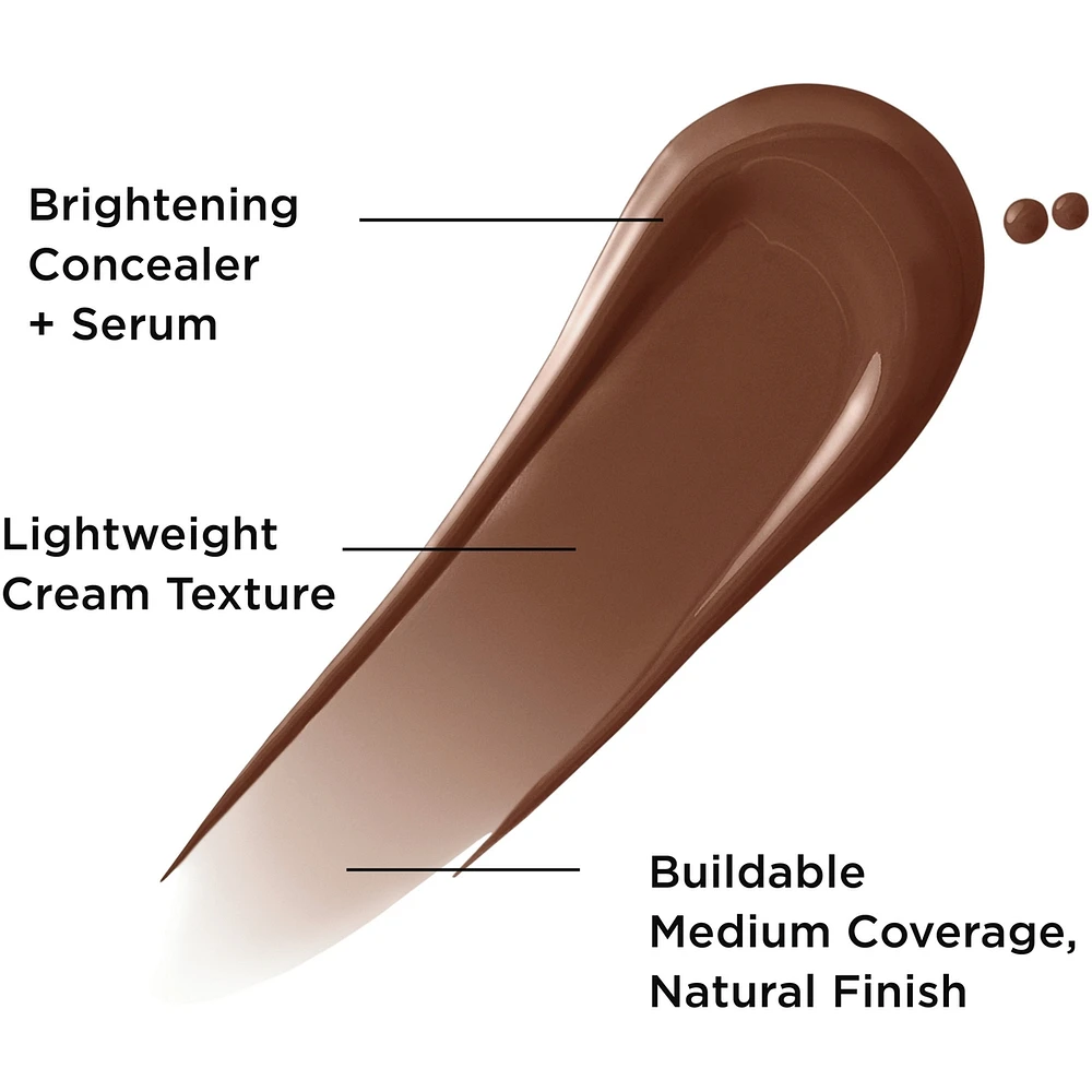 Bye Dark Spots Concealer + Serum with 2% Niacinamide

INSTANT NATURAL COVERAGE CLINICALLY FADES DRAK SPOTS*