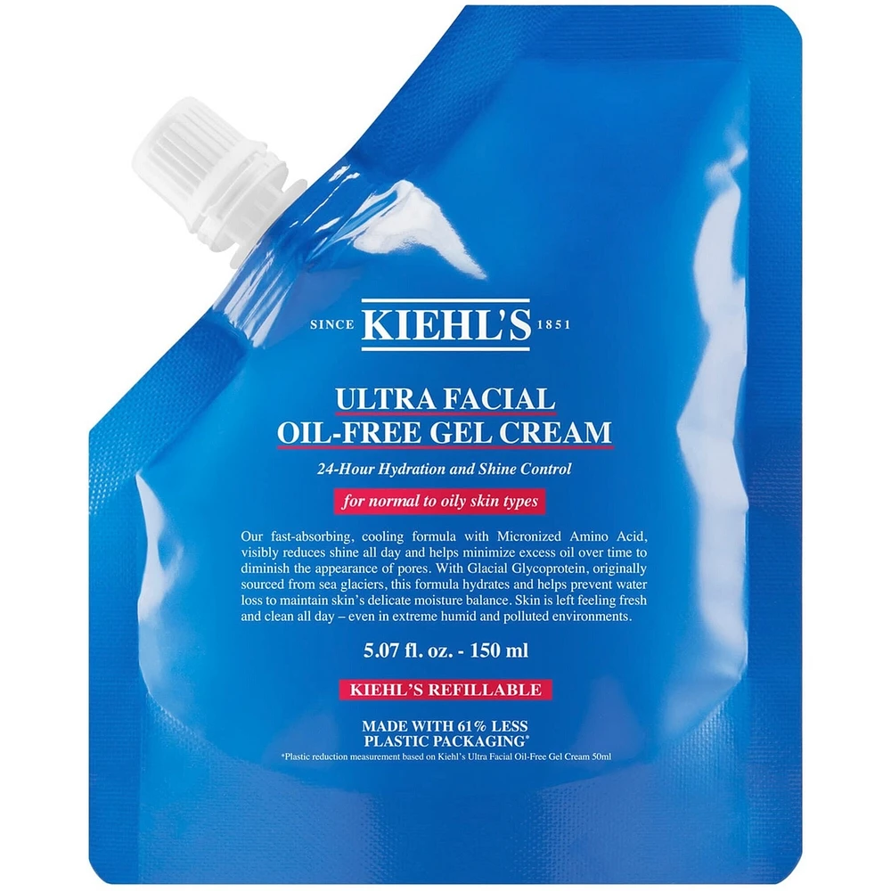 Ultra Facial Oil-Free Gel Cream Refill Pouch