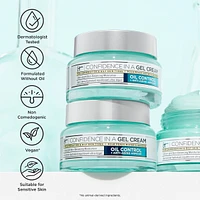 Hydratant pour le visage Confidence in a Gel Cream OC avec niacinamide et vitamine E