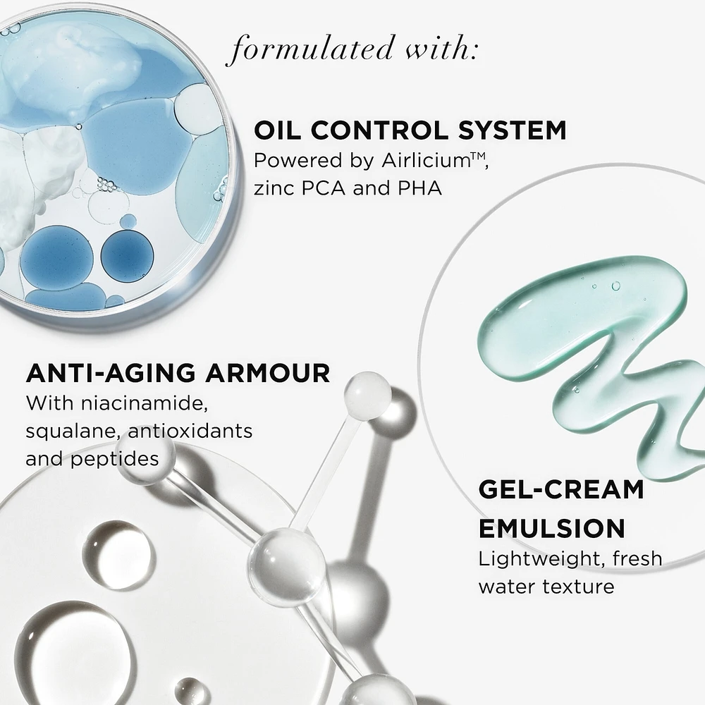 Hydratant pour le visage Confidence in a Gel Cream OC avec niacinamide et vitamine E